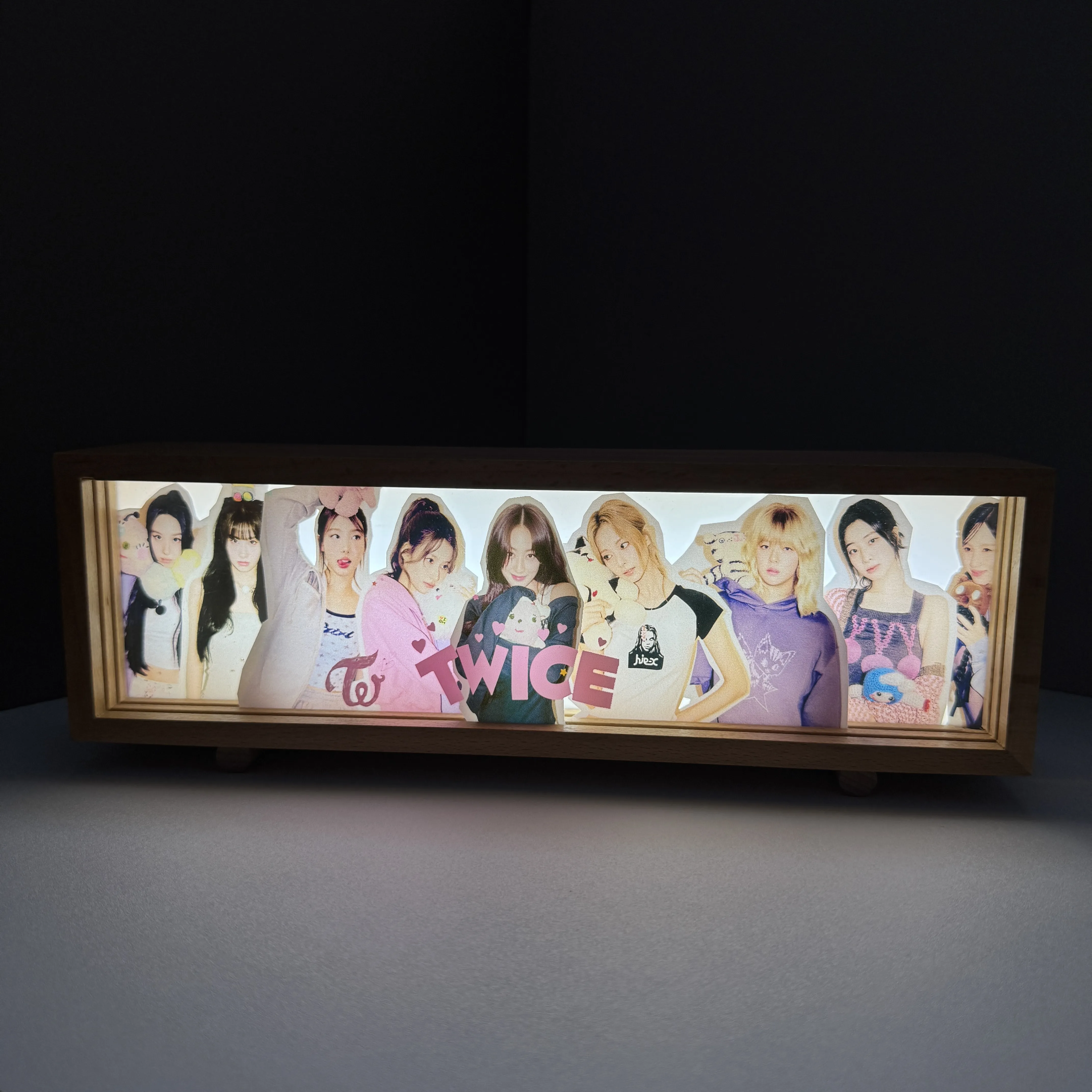 [Twice] Three-Layer Panel Ambient Night Light