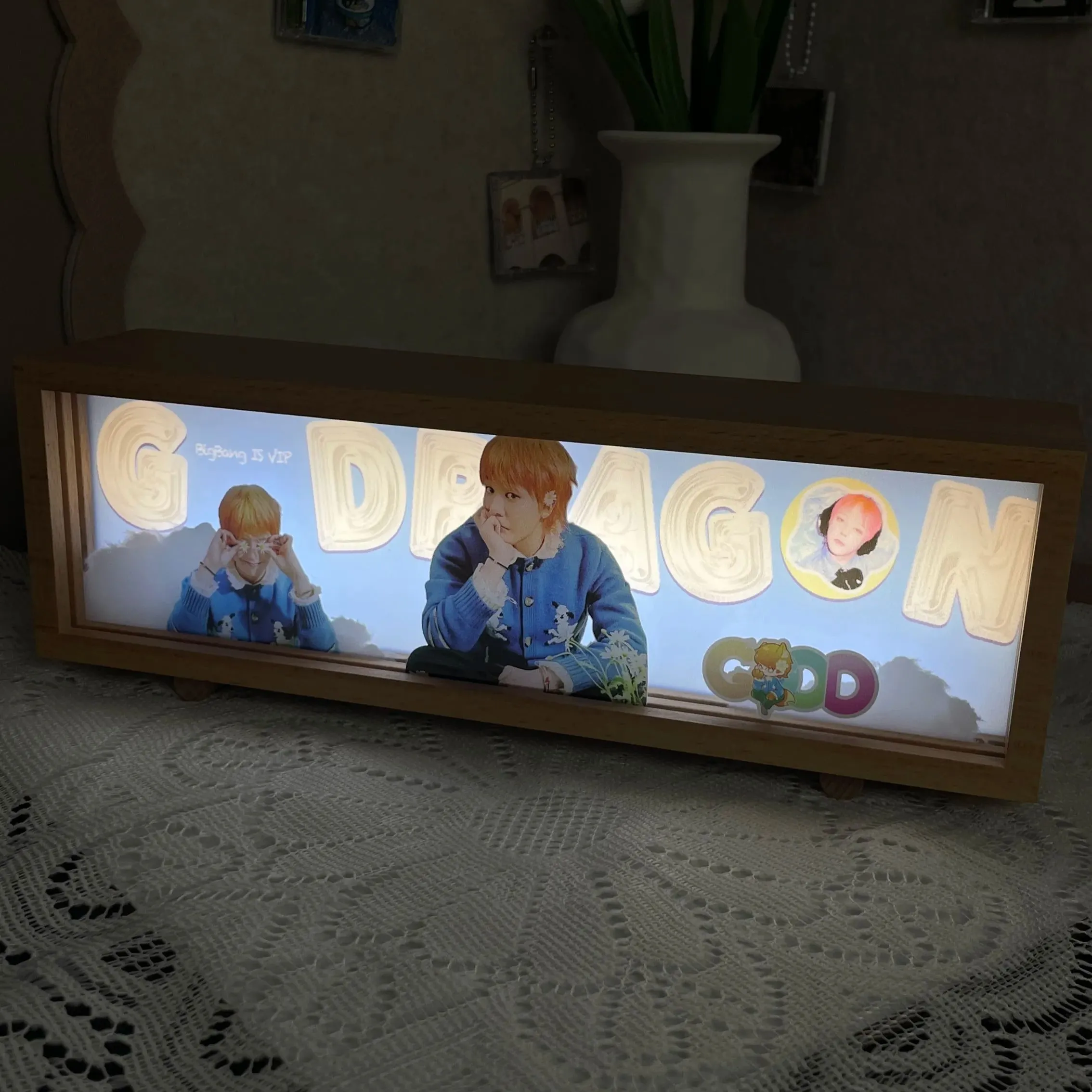 [G-DRAGON/HOME SWEET HOME] Three-Layer Panel Ambient Night Light