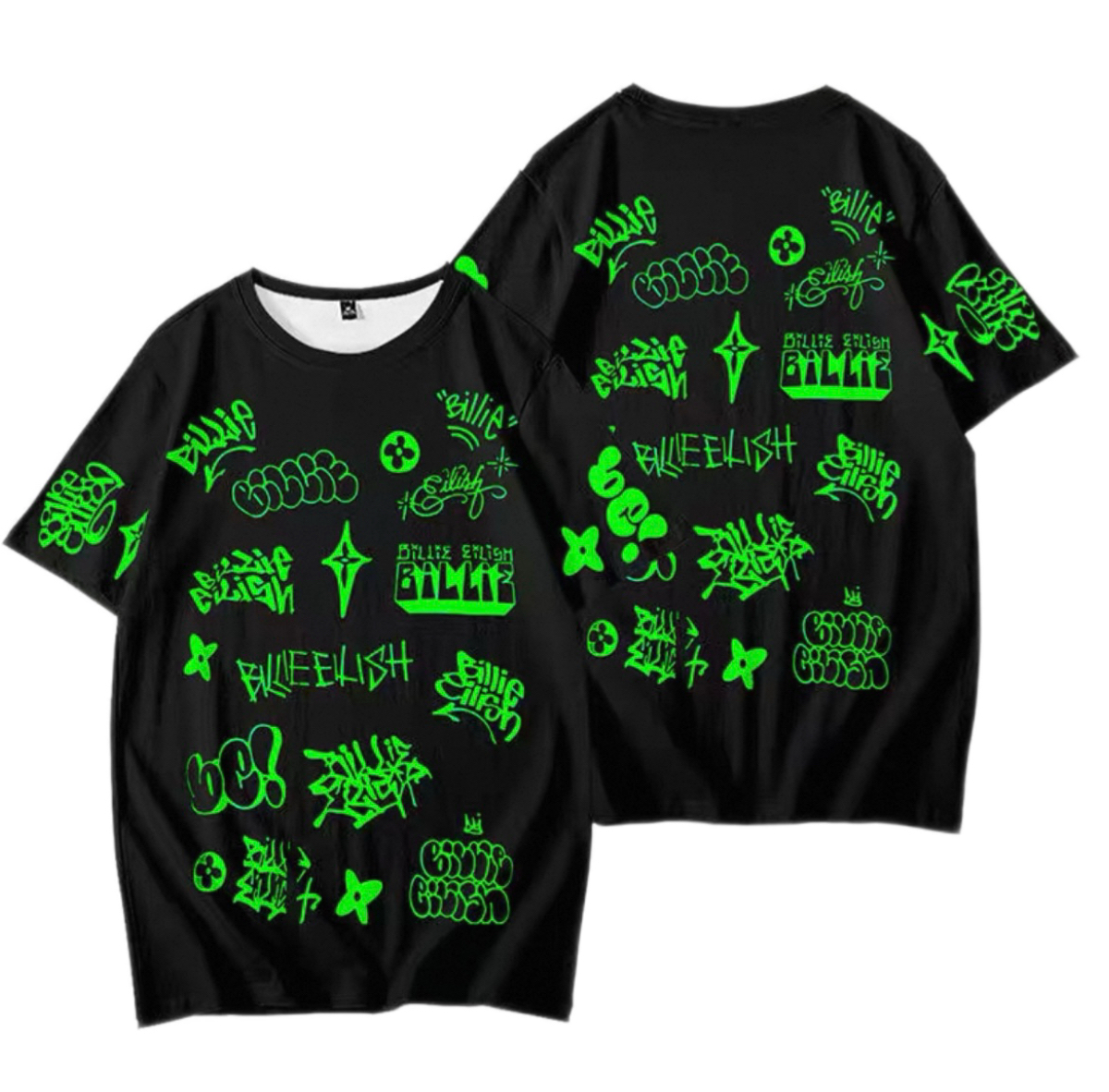 [Billie Eilish] Aged T-shirt・Long sleeve sweatshirt