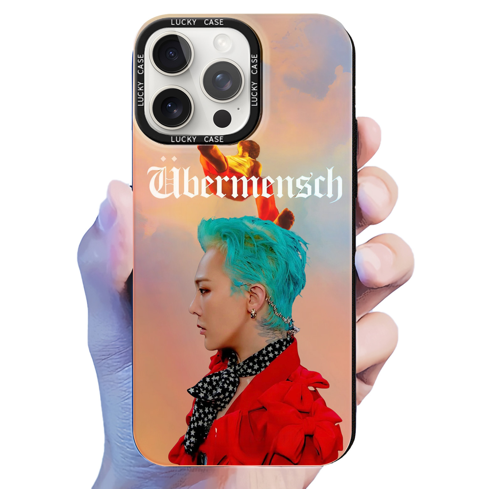 G-DRAGON Übermensch Colorful Laser Phone Case