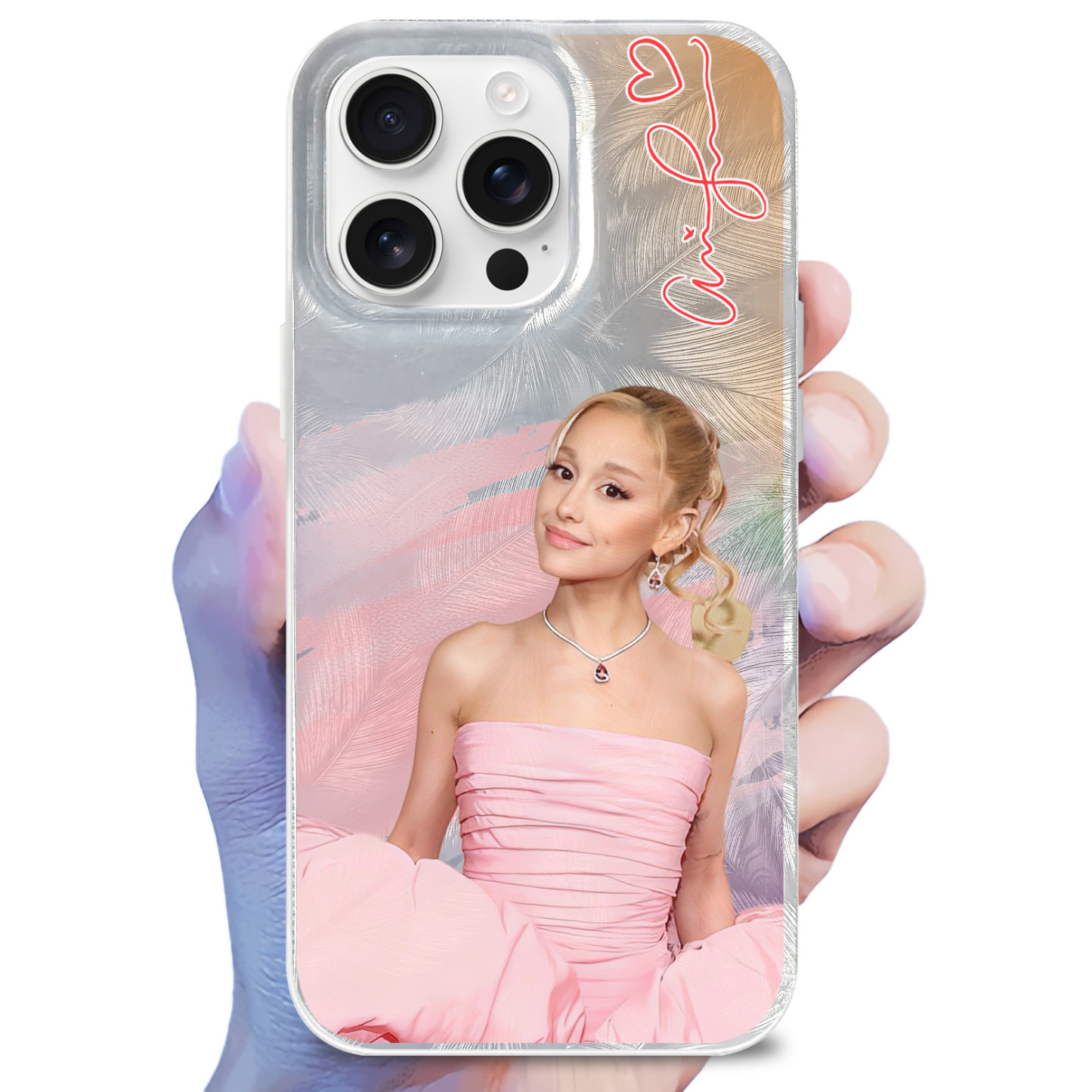 Ariana Grande Feather Veil Phone Case
