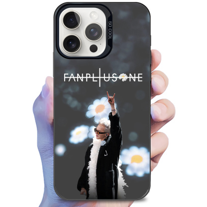 [G-DRAGON] Colorful Laser Phone Case-BLACK