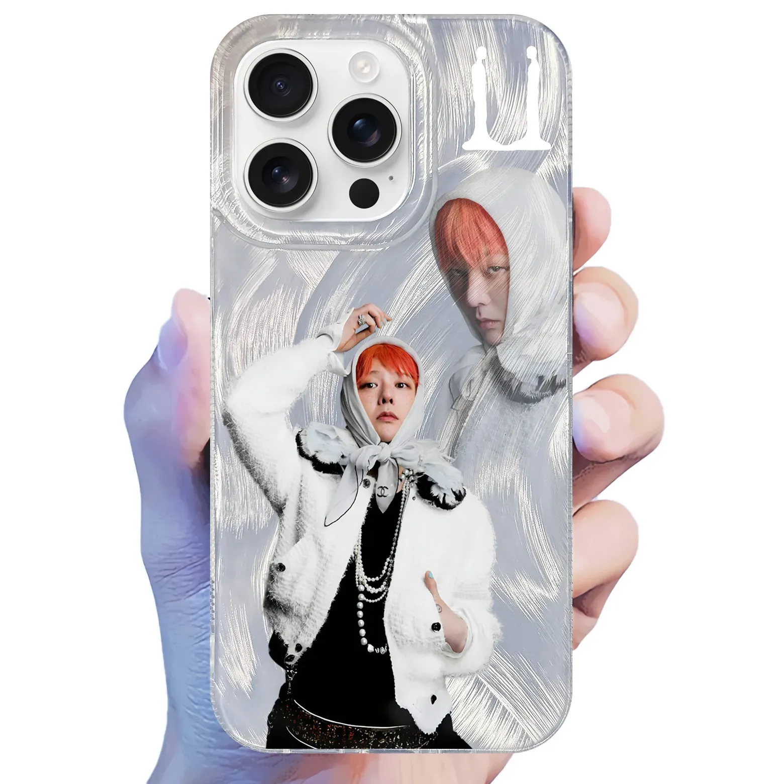 [G-DRAGON/Übermensch] Feather-Style Phone Case