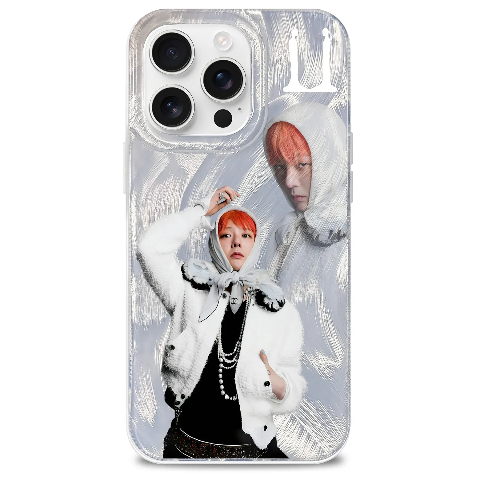 [G-DRAGON/Übermensch] Feather-Style Phone Case