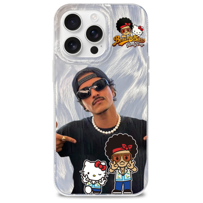 [Bruno Mars] Feather Style Phone Case