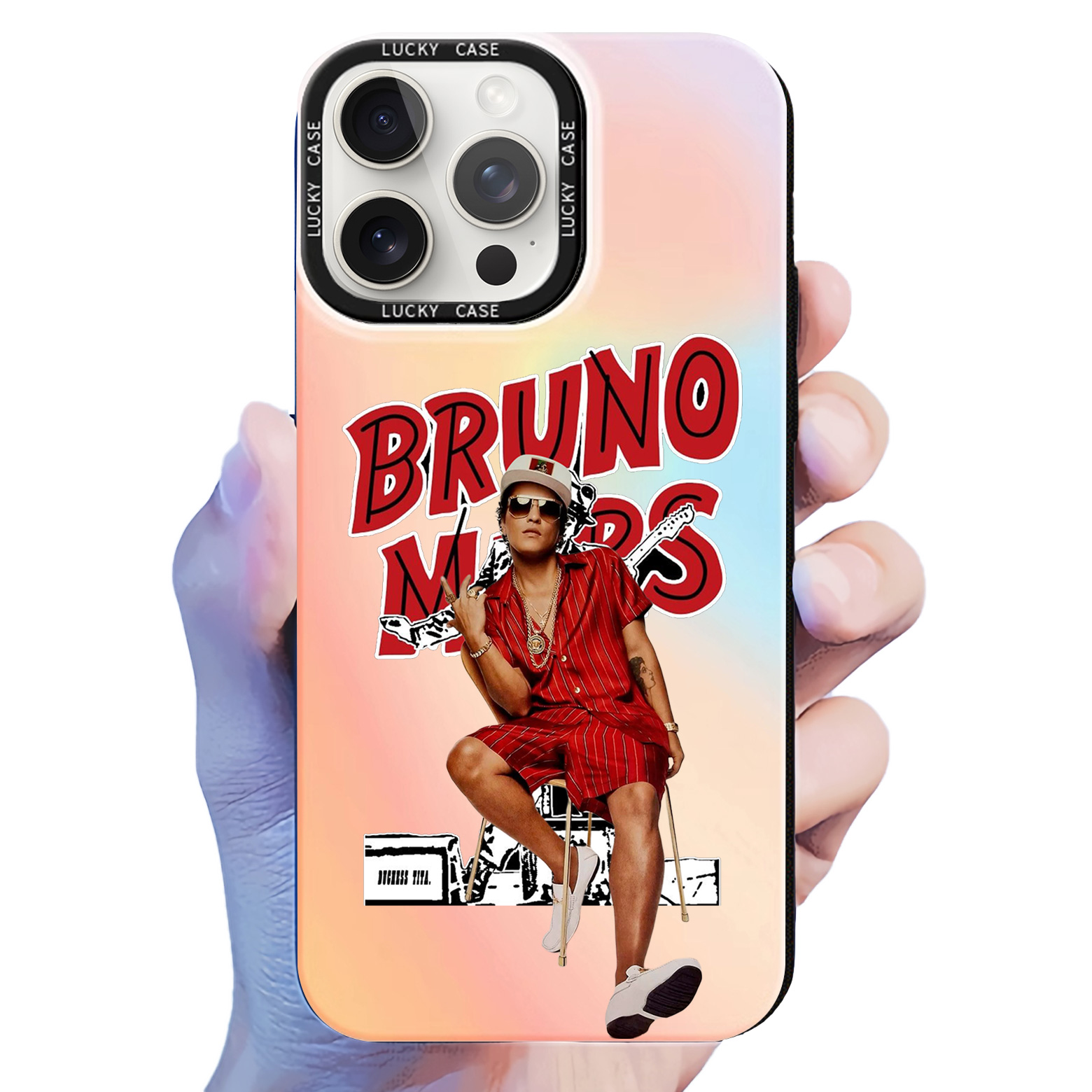 [Bruno Mars] Colorful Laser Phone Case