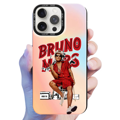 [Bruno Mars] Colorful Laser Phone Case