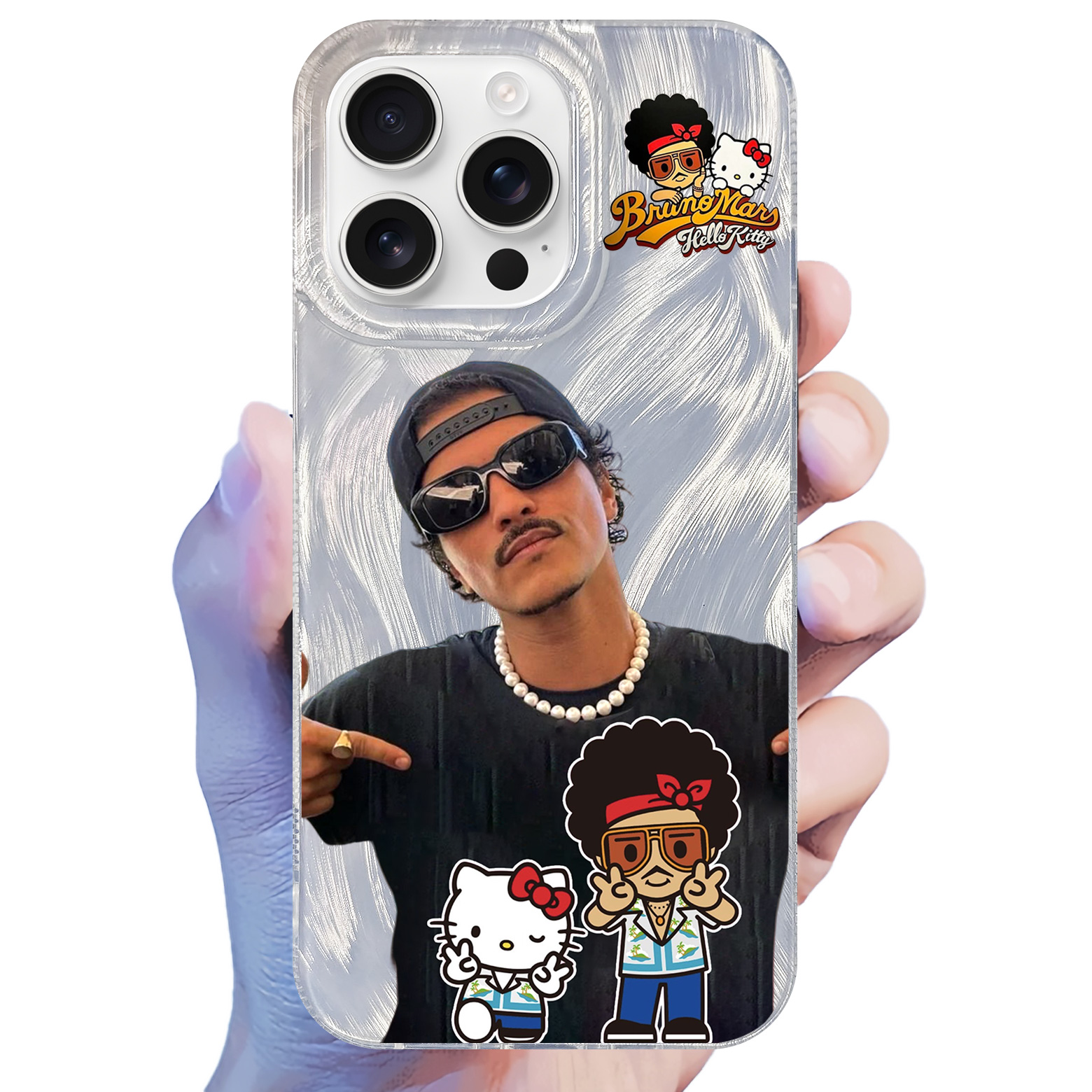 [Bruno Mars] Feather Style Phone Case