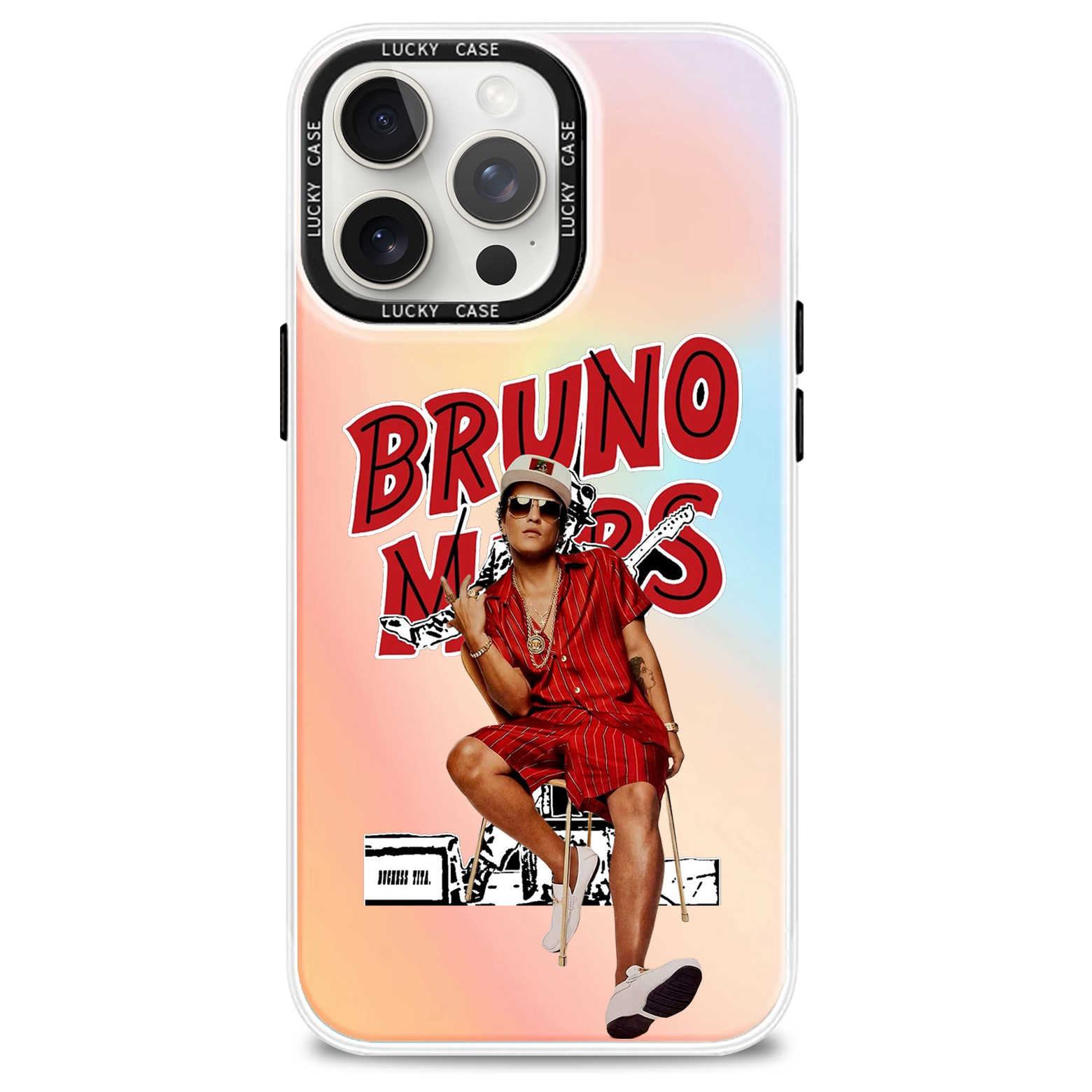 [Bruno Mars] Colorful Laser Phone Case