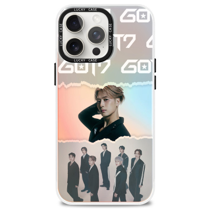 [Jackson Wang] Colorful Laser Phone Case-2 Style