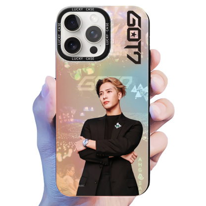 [Jackson Wang] Colorful Laser Phone Case-2 Style