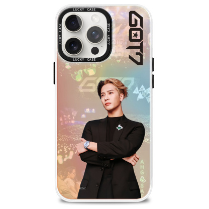 [Jackson Wang] Colorful Laser Phone Case-2 Style