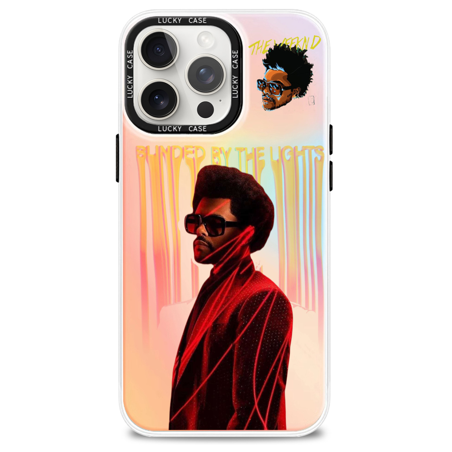 [The Weekend] Colorful Laser Phone Case