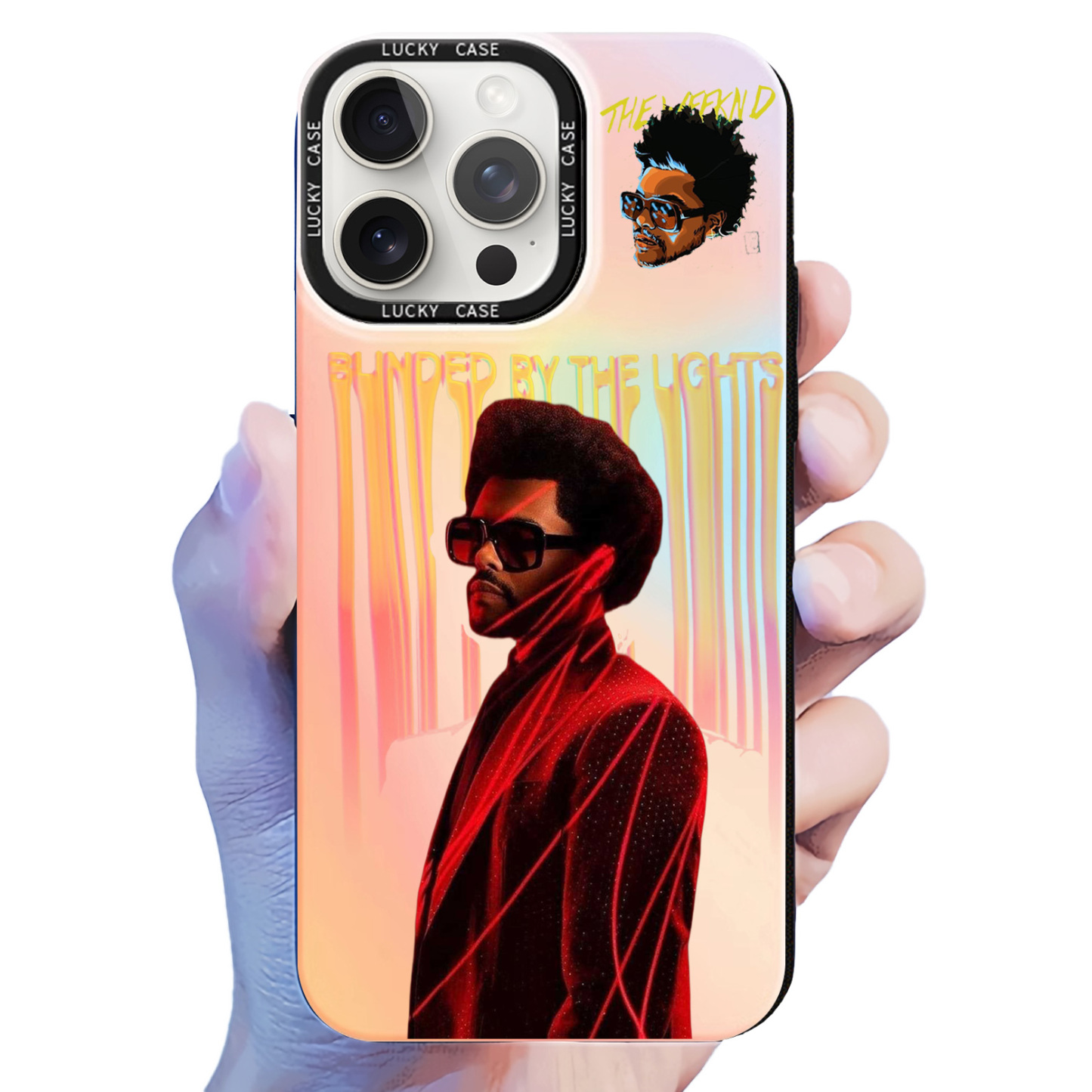 [The Weekend] Colorful Laser Phone Case
