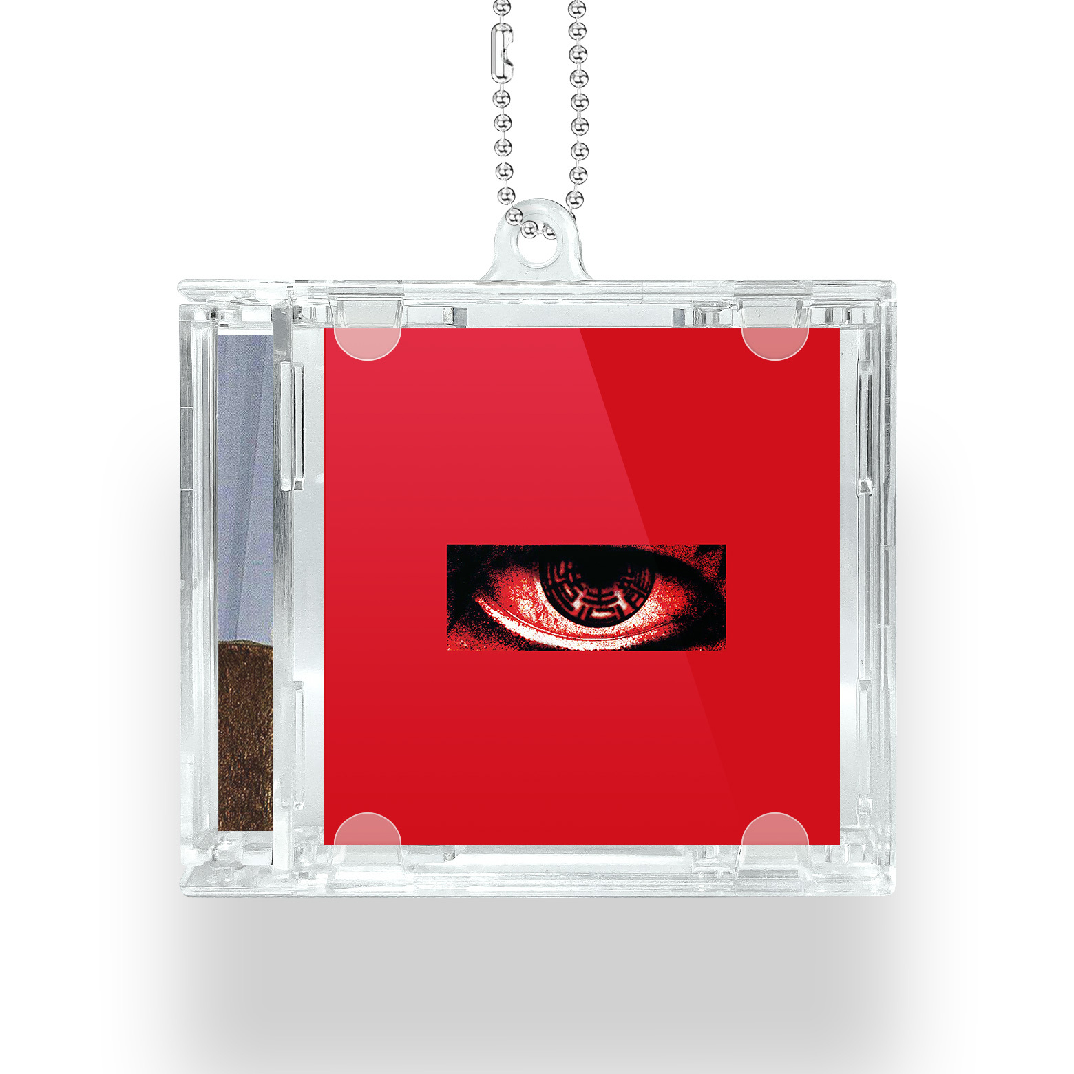 [Copy]G-DRAGON POWER Mini Vinyl NFC Album Keychain CD Music Keychain Pendant