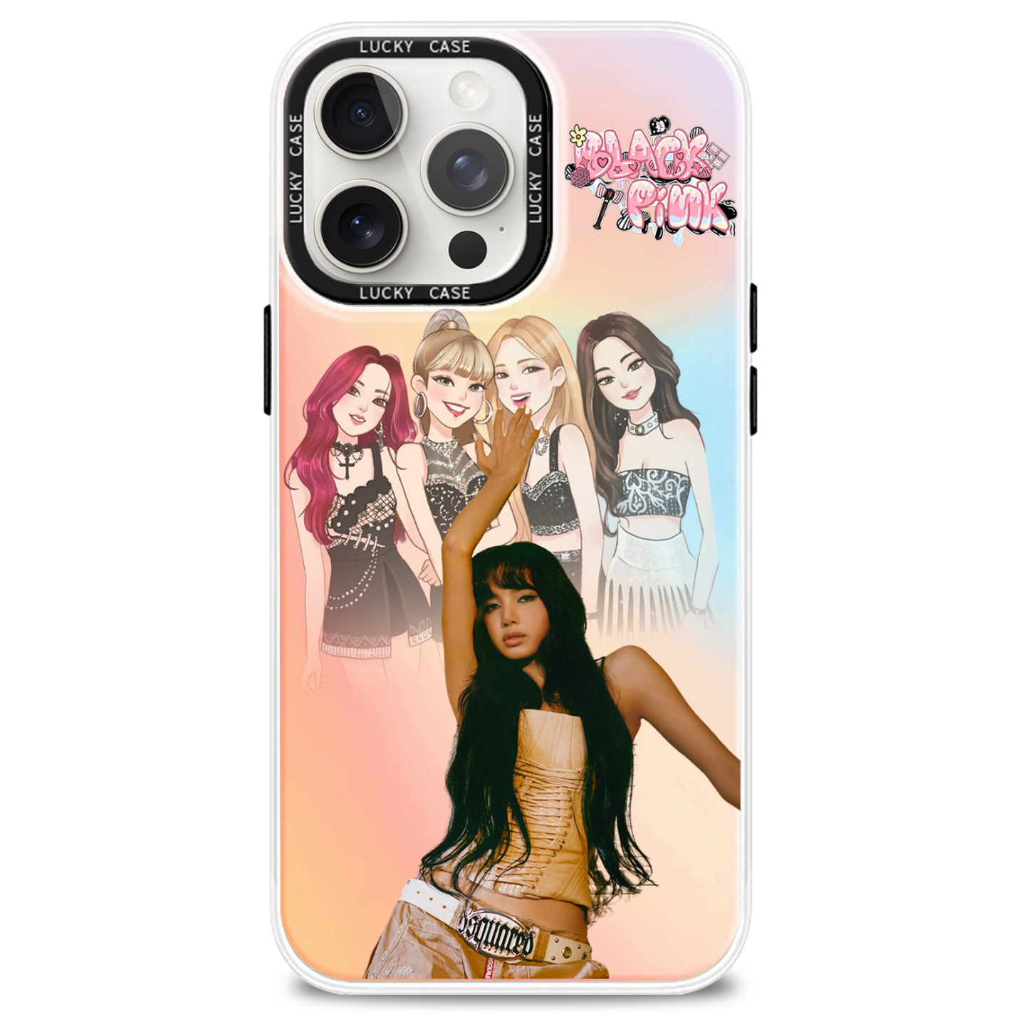 G-DRAGON Übermensch Colorful Laser Phone Case