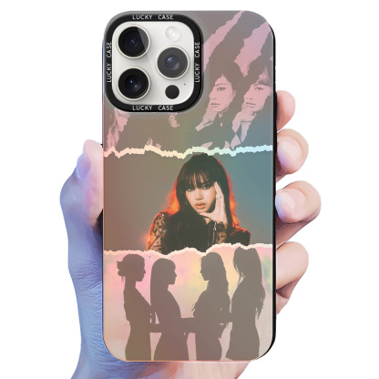 [Lisa] Colorful Laser Phone Case-2 Style