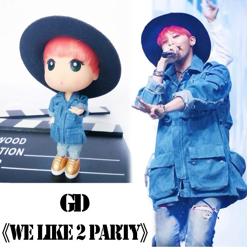 We Like 2party G-DRAGON GD Doll
