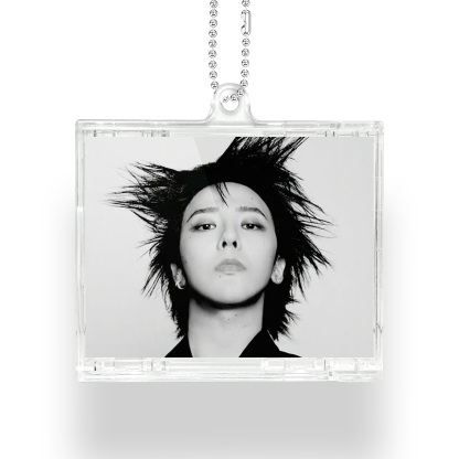 G-DRAGON Übermensch Mini Vinyl NFC Album Keychain CD Music Keychain Pendant