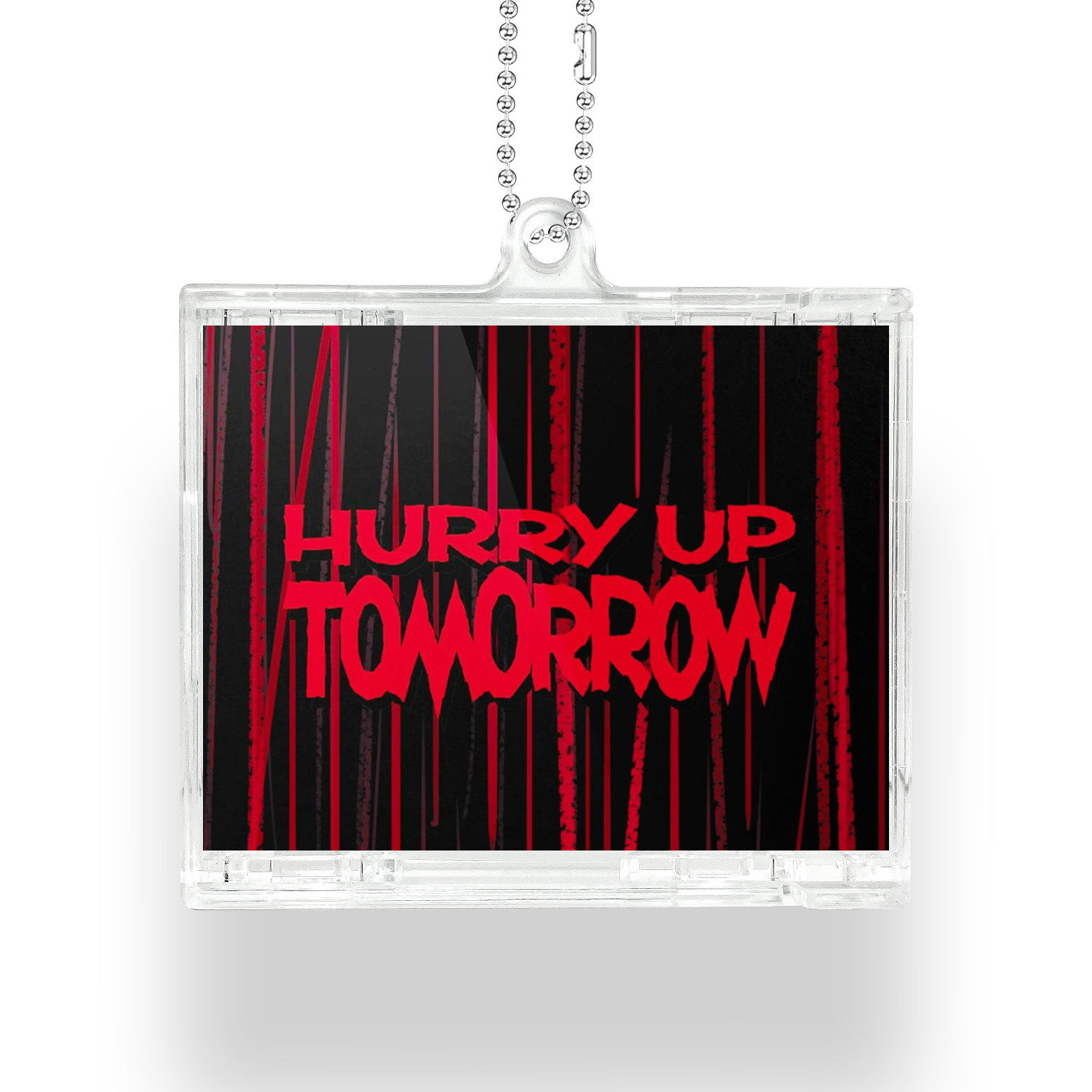 [The Weekend/Hurry Up Tomorrow] Mini Vinyl NFC Album Keychain CD Music Keychain Pendant