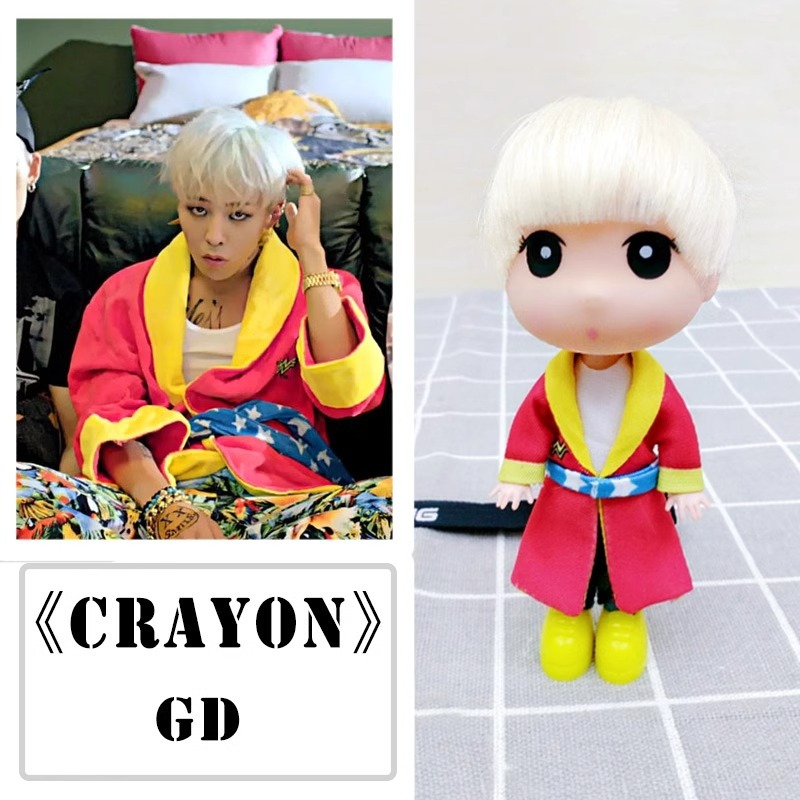 CRAYON G-DRAGON GD Doll Bigbang Model Doll