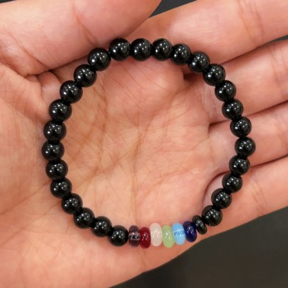 G-Dragon Inspired Multicolor Natural Stone Beaded Bracelet Premium 7A Gemstone Energy Booster for Spiritual Protection Positive Vibes
