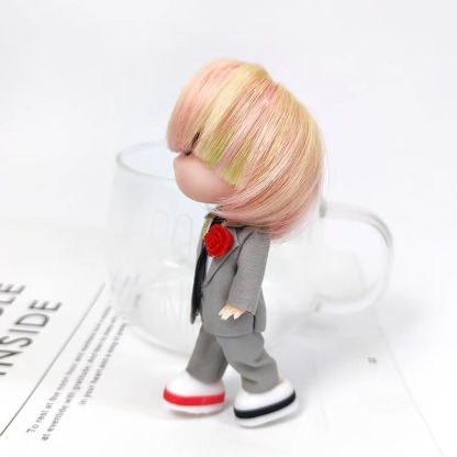 Still Life G-DRAGON Doll Key Chain With The Same Doll Pendant