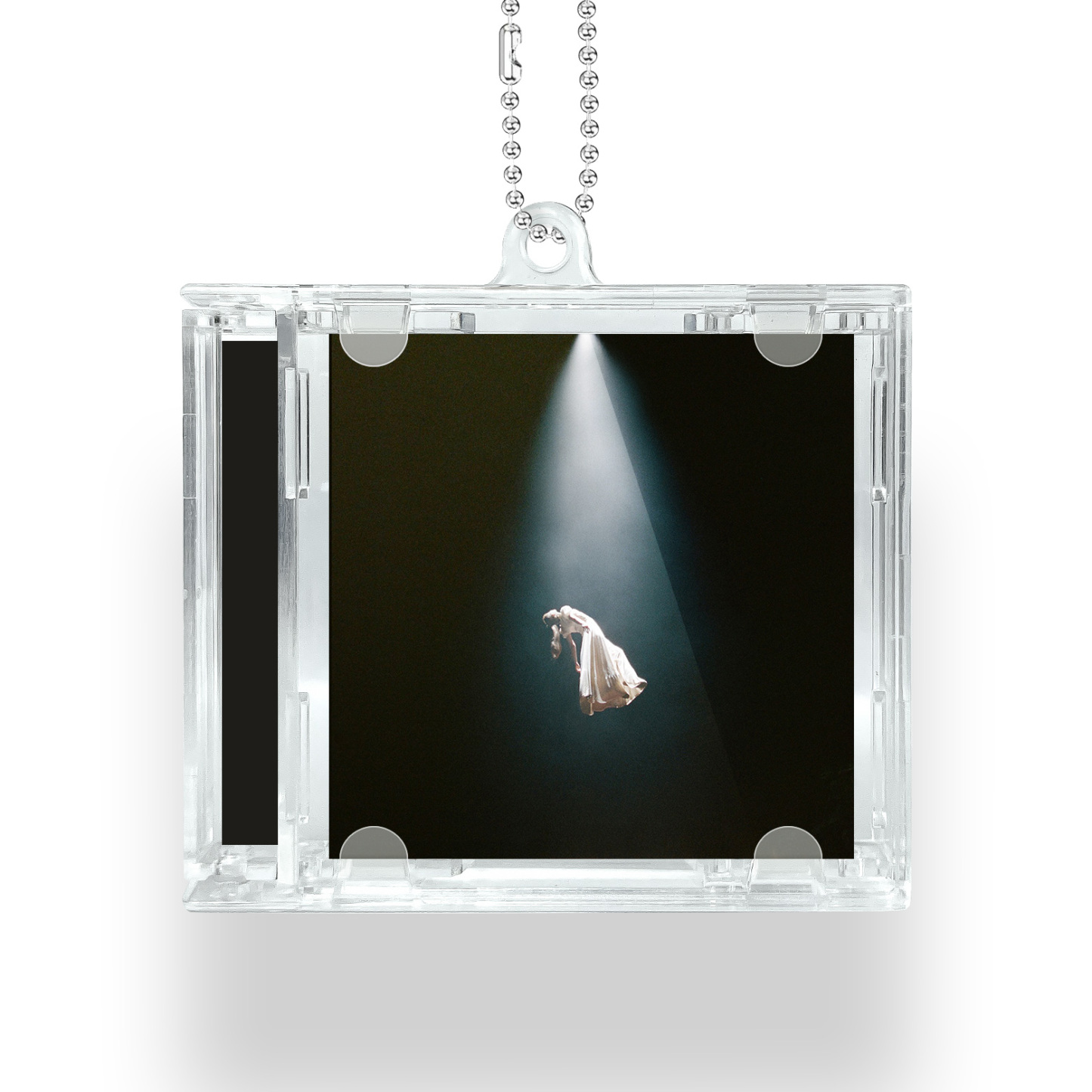 [Copy]G-DRAGON POWER Mini Vinyl NFC Album Keychain CD Music Keychain Pendant