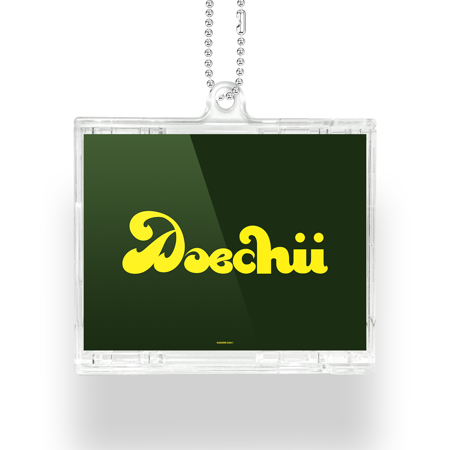 [Doechii/Alligator Bites Never Healr]  Mini Vinyl NFC Album Keychain CD Music Keychain Pendant