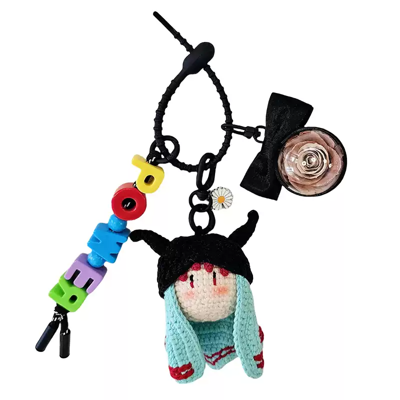 G-DRAGON POWER Cute Doll Pendant Keychain