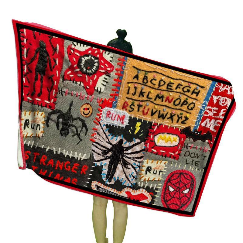 [Stranger Things] Handmade Flannel Nap Blanket