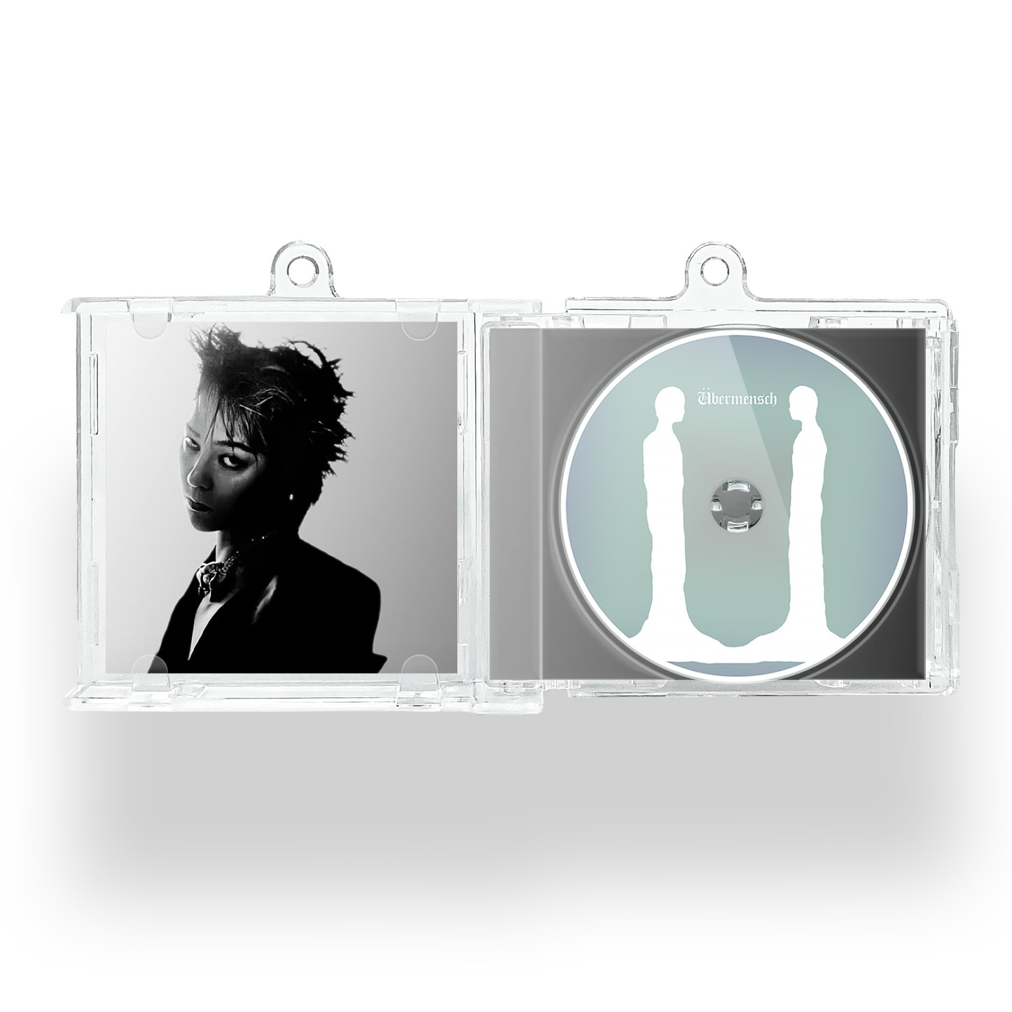 G-DRAGON Übermensch Mini Vinyl NFC Album Keychain CD Music Keychain Pendant