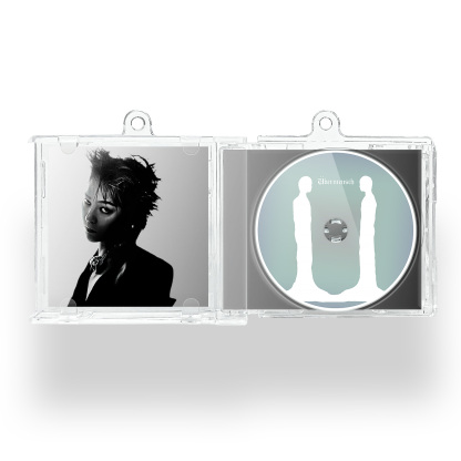 G-DRAGON Übermensch Mini Vinyl NFC Album Keychain CD Music Keychain Pendant