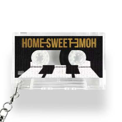 G-DRAGON HOME SWEET HOME Mini Vinyl NFC Cassette Tape Music Keychain Pendant
