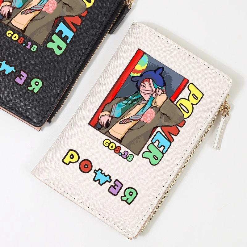 G-dragon surrounding GD small Daisy with the same new album POWER fan gift wallet short belt card slot