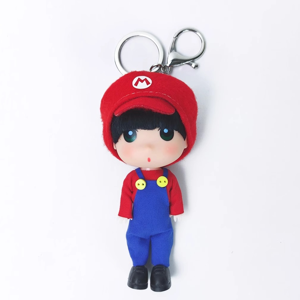 G-DRAGON Doll Mario Super Mario Doll Key Chain Doll Pendant Decoration GD Doll