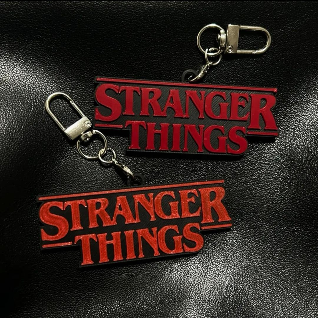 Stranger Things Demogorgon Keychain Glow in The Dark 3D Printed Backpack Charm Cool Collectible Gift for Fans Unique Resin Accessory for Keys Bag Zipper The Ultimate Collector's Accessory