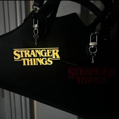 Stranger Things Demogorgon Keychain Glow in The Dark 3D Printed Backpack Charm Cool Collectible Gift for Fans Unique Resin Accessory for Keys Bag Zipper The Ultimate Collector's Accessory