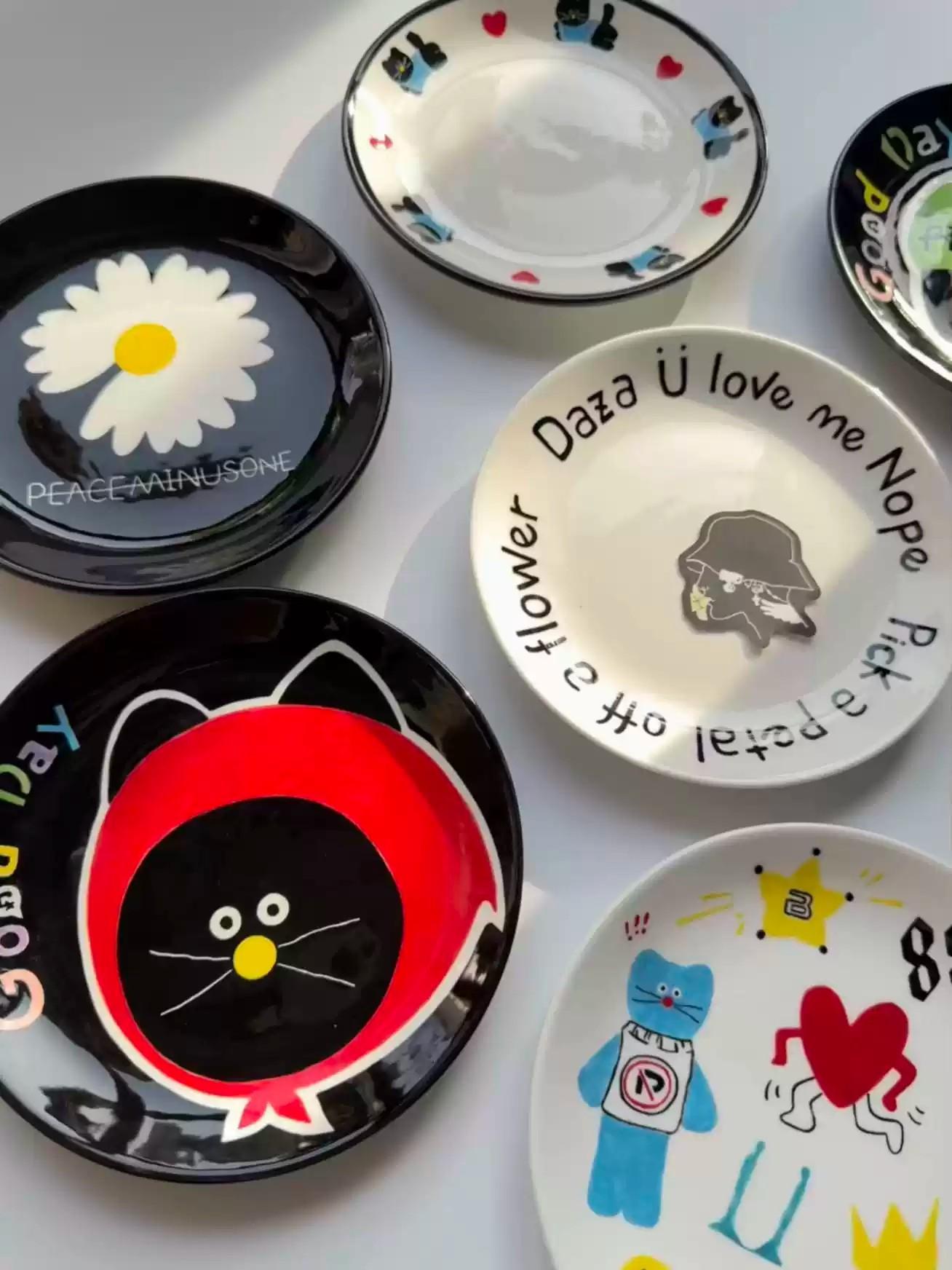 [G-Dragon] Bigbang GDragon PMO Daisy-Inspired Ceramic Plate