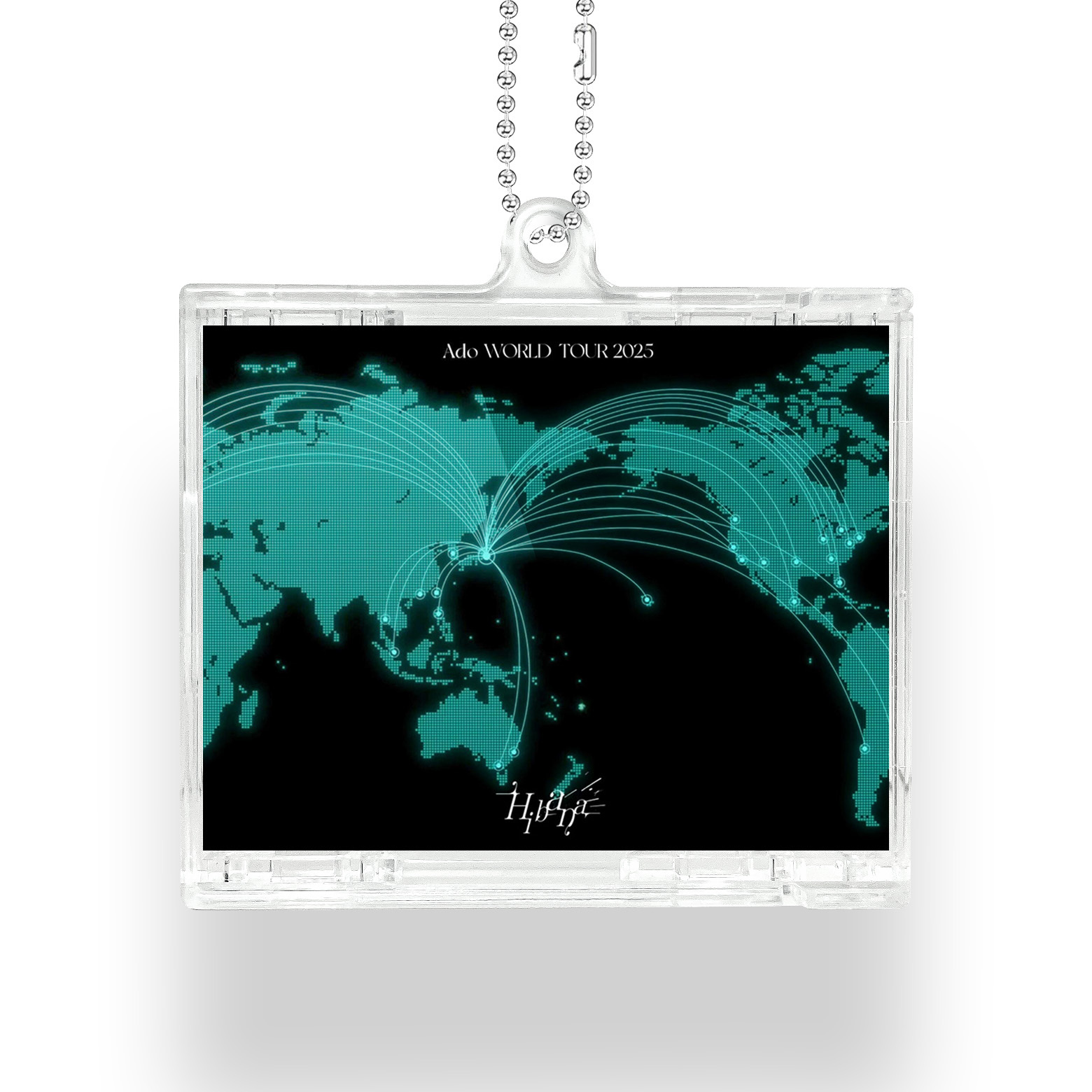 [Ado] Mini Vinyl NFC Album Keychain CD Music Keychain Pendant