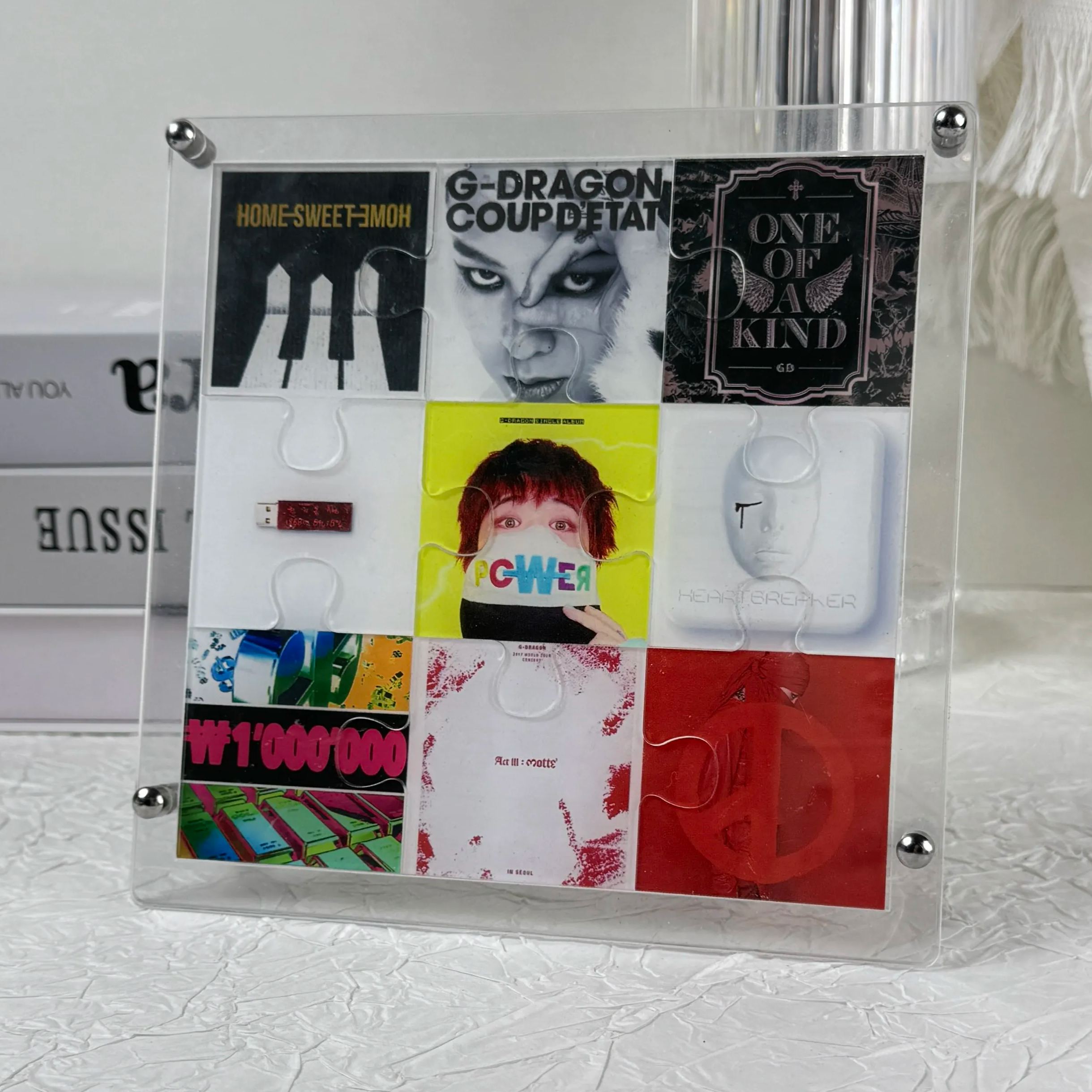 G-DRAGON Acrylic Puzzle Decoration