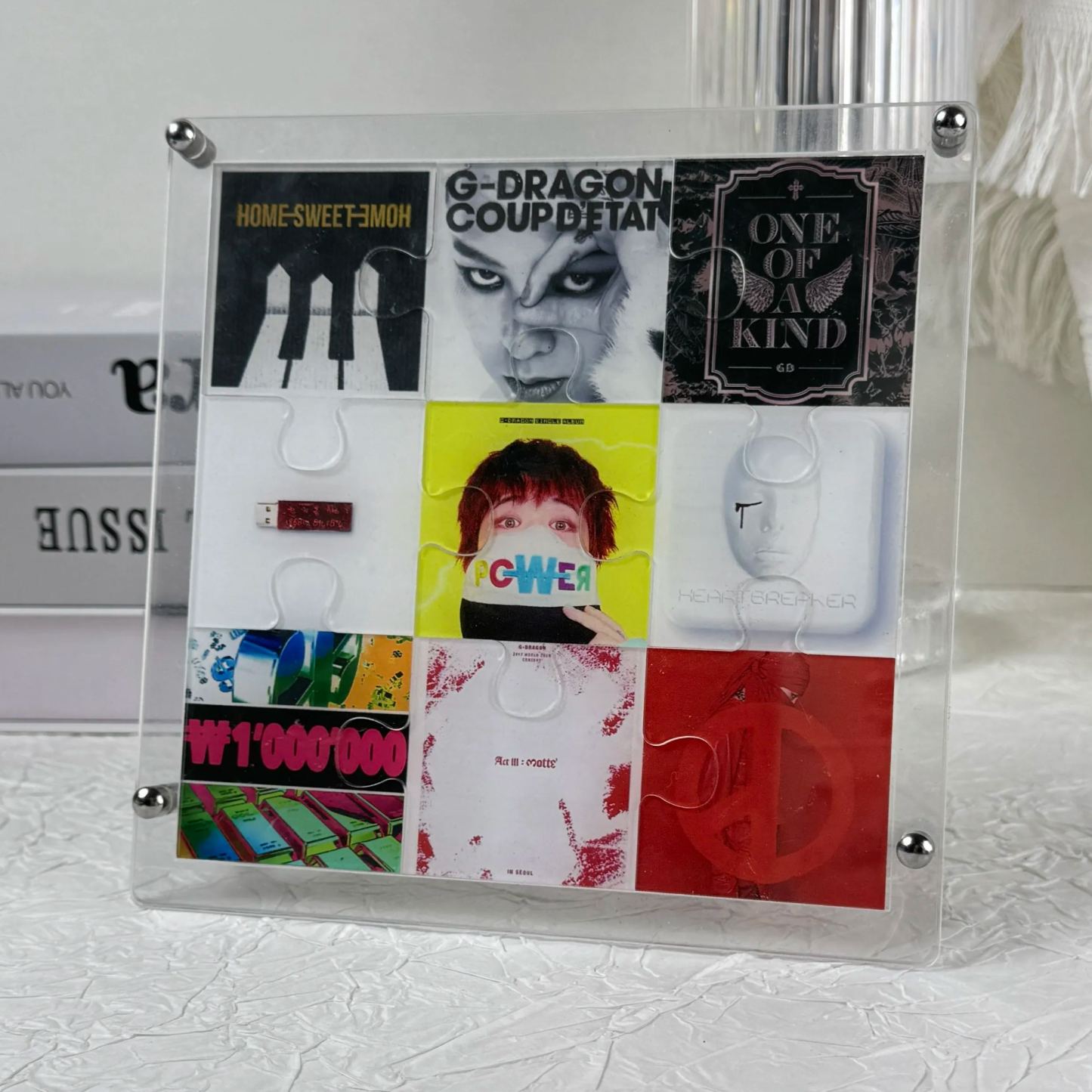 G-DRAGON Acrylic Puzzle Decoration