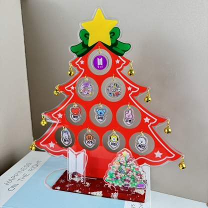 [BTS] BT21 Kpop Acrylic Christmas Tree Decor