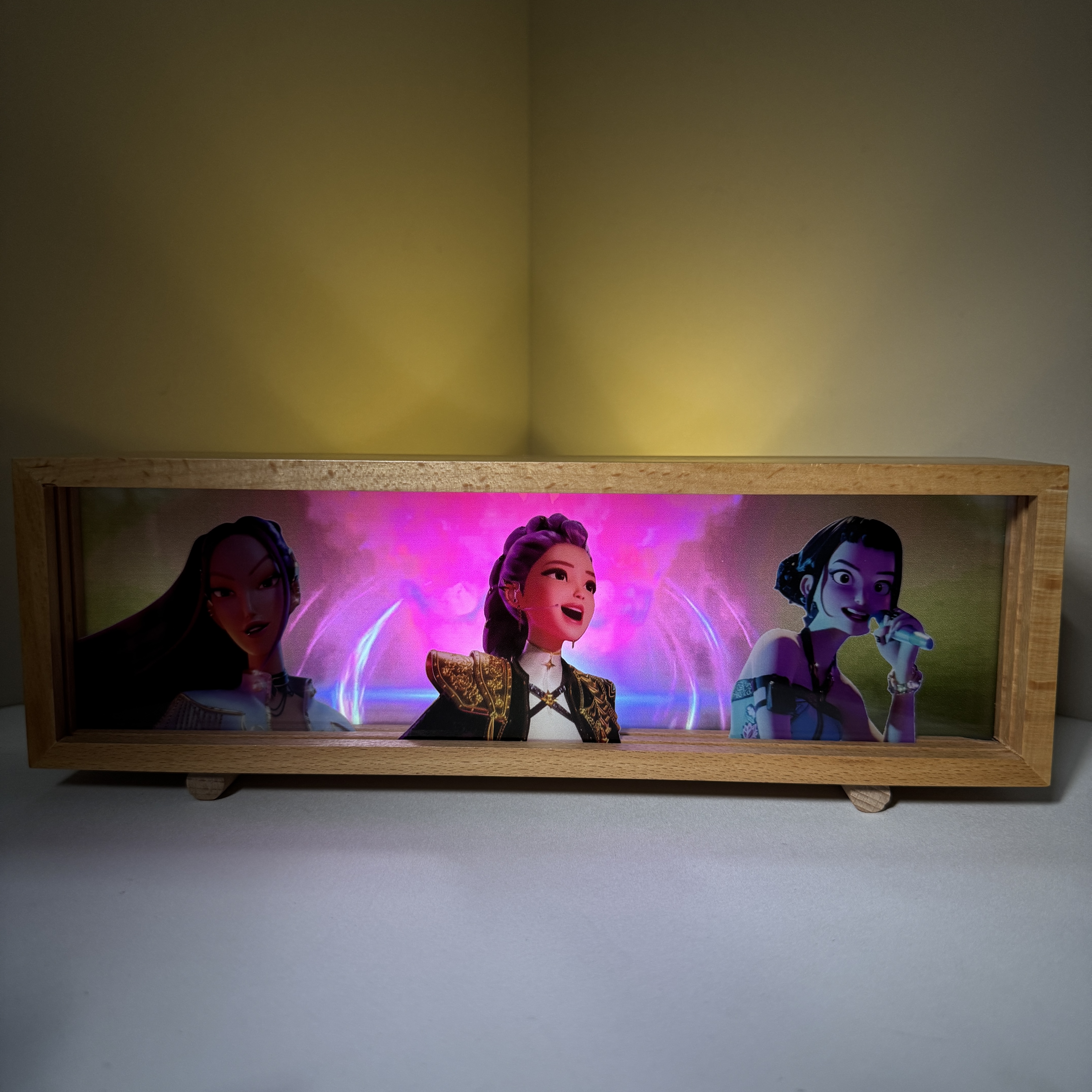 [KPOP DEMON HUNTERS/HUNTR/X] Three-Layer Panel Ambient Night Light