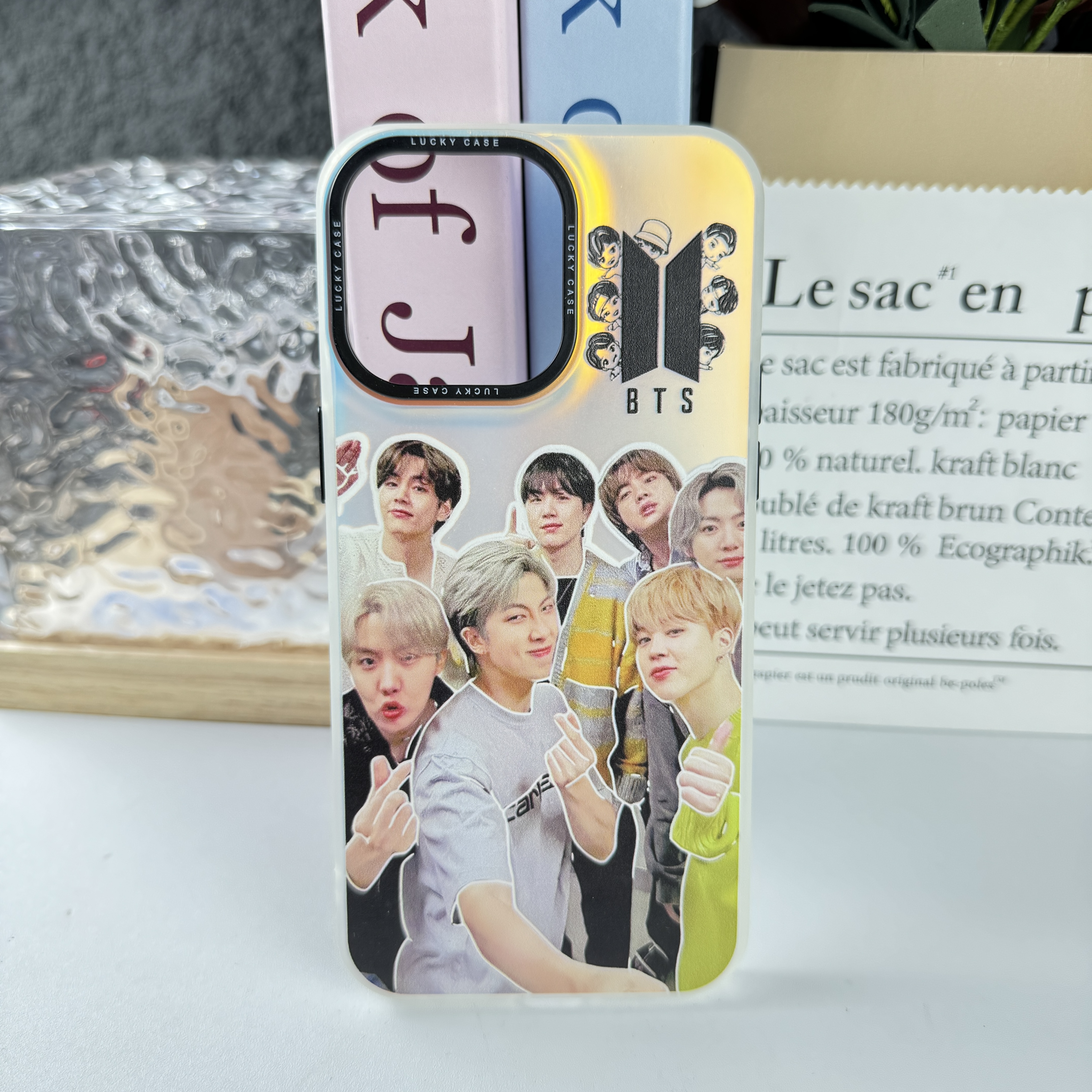 [BTS] Colorful Laser Phone Case