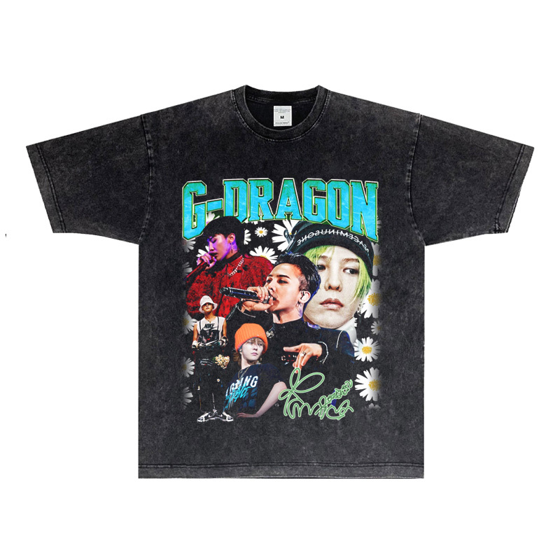 G-DRAGON Aged and distressed T-shirt・Long sleeve sweatshirt