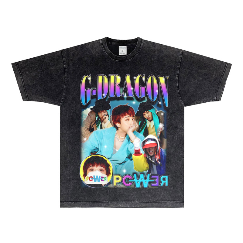 G-DRAGON Aged and distressed T-shirt・Long sleeve sweatshirt