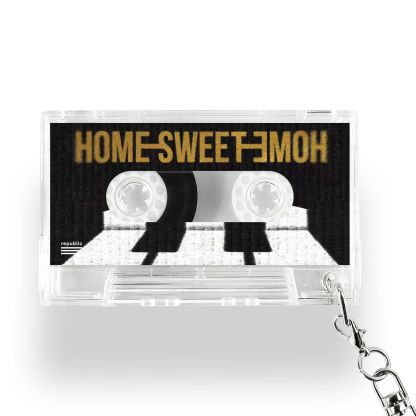 G-DRAGON HOME SWEET HOME Mini Vinyl NFC Cassette Tape Music Keychain Pendant