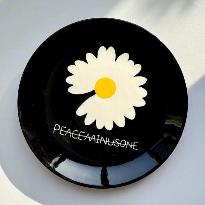 [G-Dragon] Bigbang GDragon PMO Daisy-Inspired Ceramic Plate