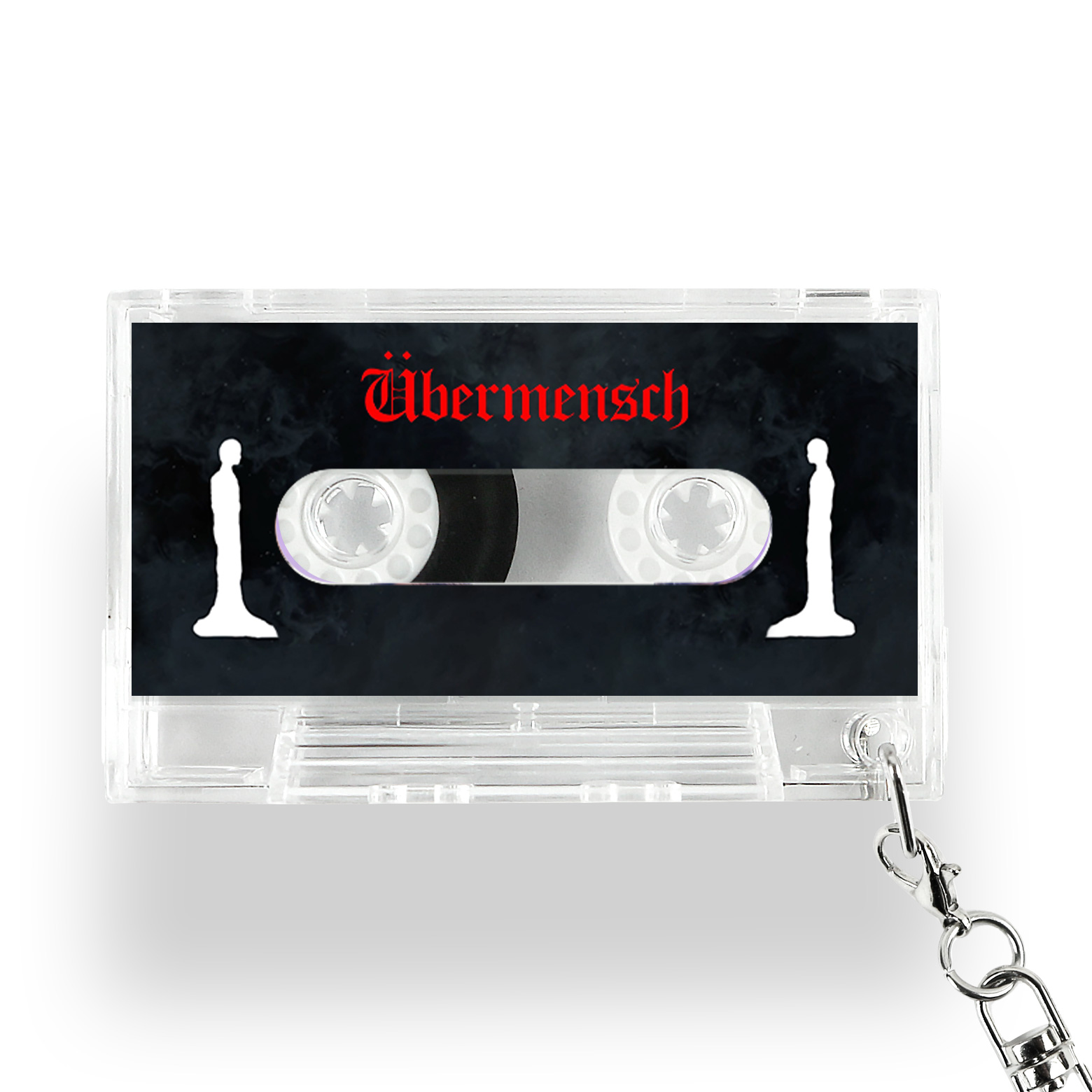 G-DRAGON Übermensch Mini Vinyl NFC Cassette Tape Music Keychain Pendant